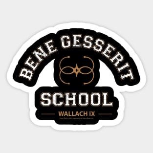 Bene Gesserit School Sticker